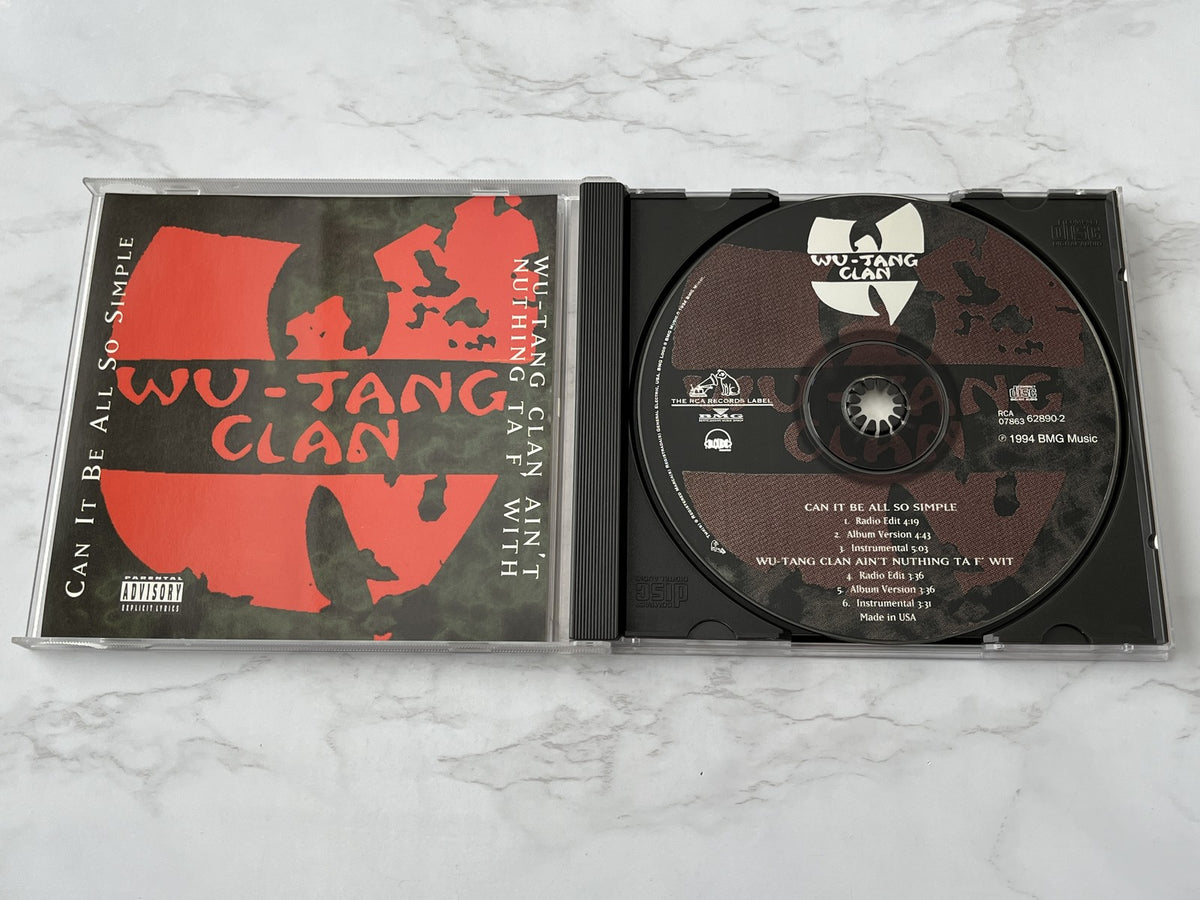 Wu-Tang Clan – Wu-Tang Clan Can It Be All So Simple (Maxi Single) (1994)