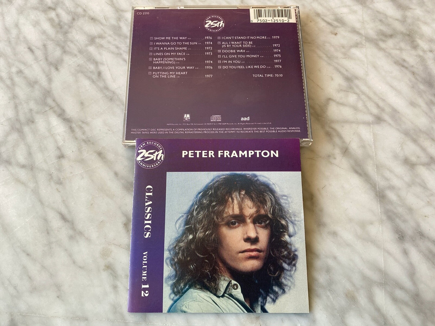 Peter Frampton – Classics Volume 12 (1987) [DADC PRESS]