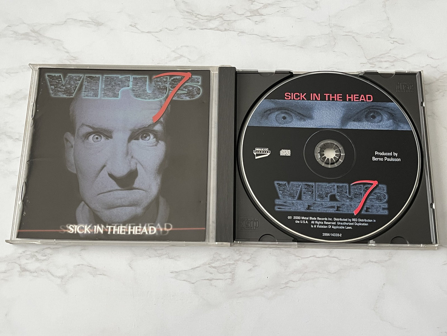 Virus 7 – Sick In The Head (2000) [ORIGINAL USA PRESS]