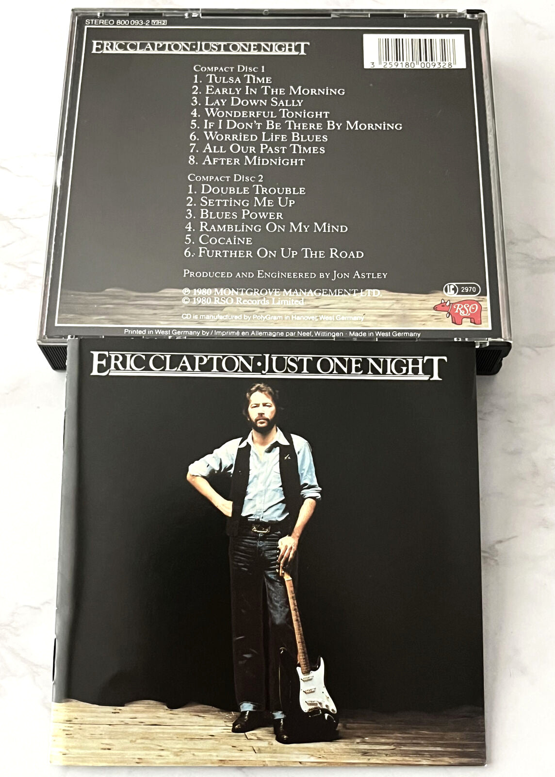 Eric Clapton – Just One Night (1984) [W GERMANY TARGET ERA]