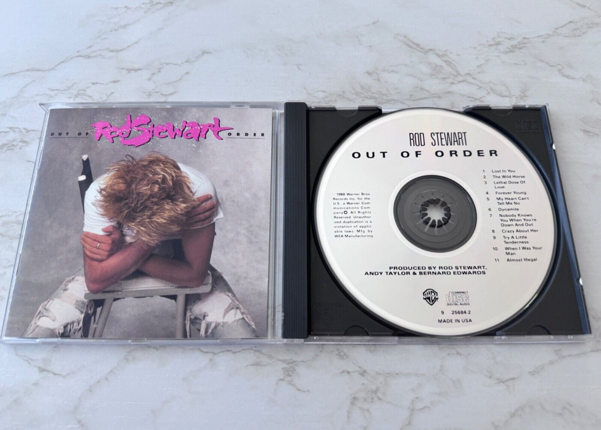 Rod Stewart – Out Of Order (1988) [ORIGINAL USA PRESS]