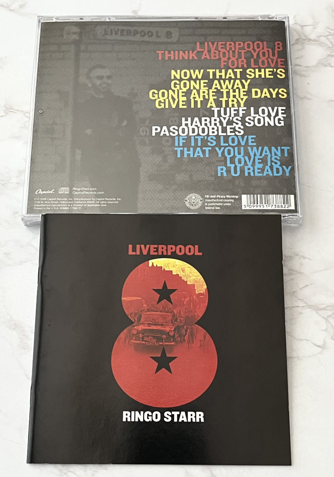 Ringo Starr – Liverpool 8 (2008) [ORIGINAL USA PRESS]