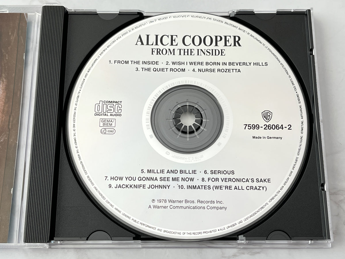 Alice Cooper – From The Inside [GERMAN PRESS]