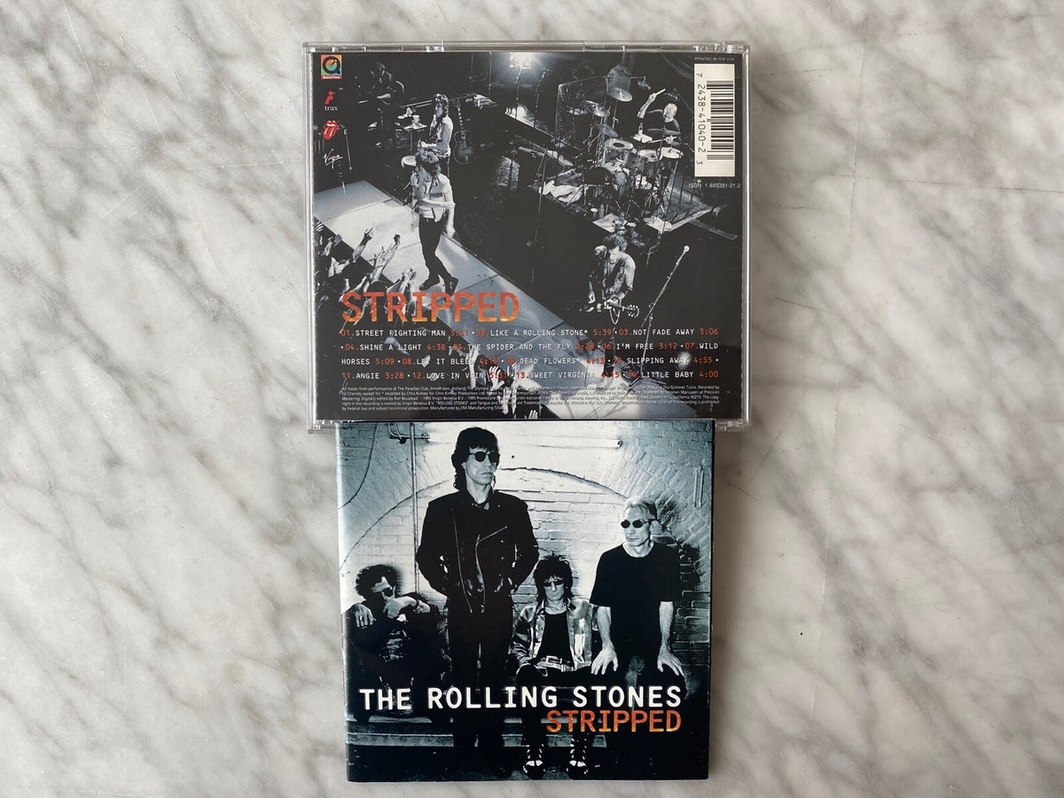 Boston, The Rolling Stones – Stripped (1995) [ORIGINAL USA PRESS]