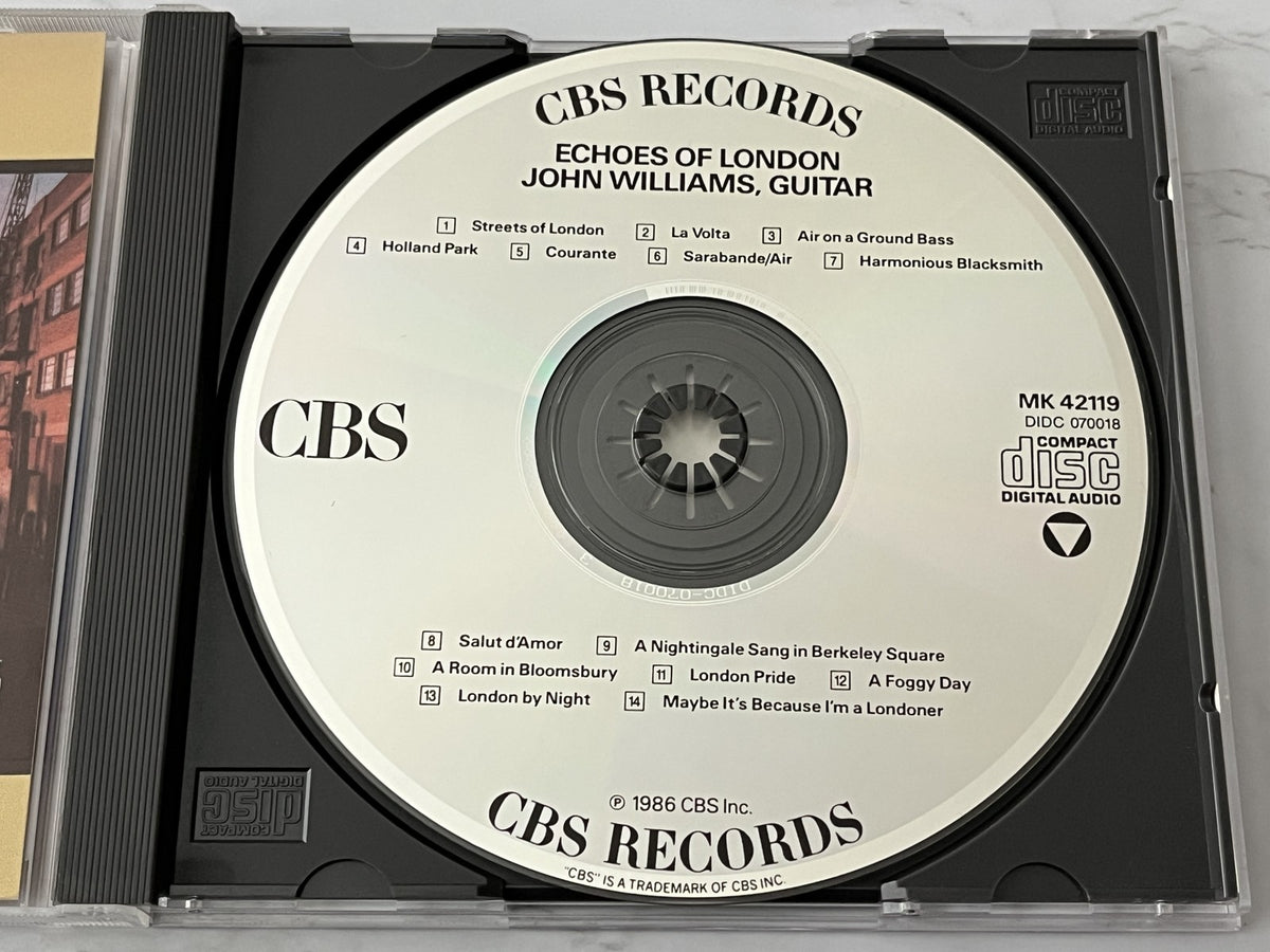 John Williams – Echoes Of London (1986) [DADC PRESS]