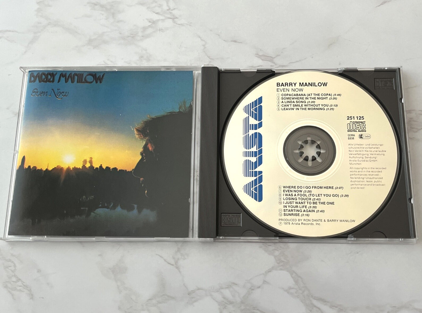 Barry Manilow – Even Now [GERMAN PRESS]