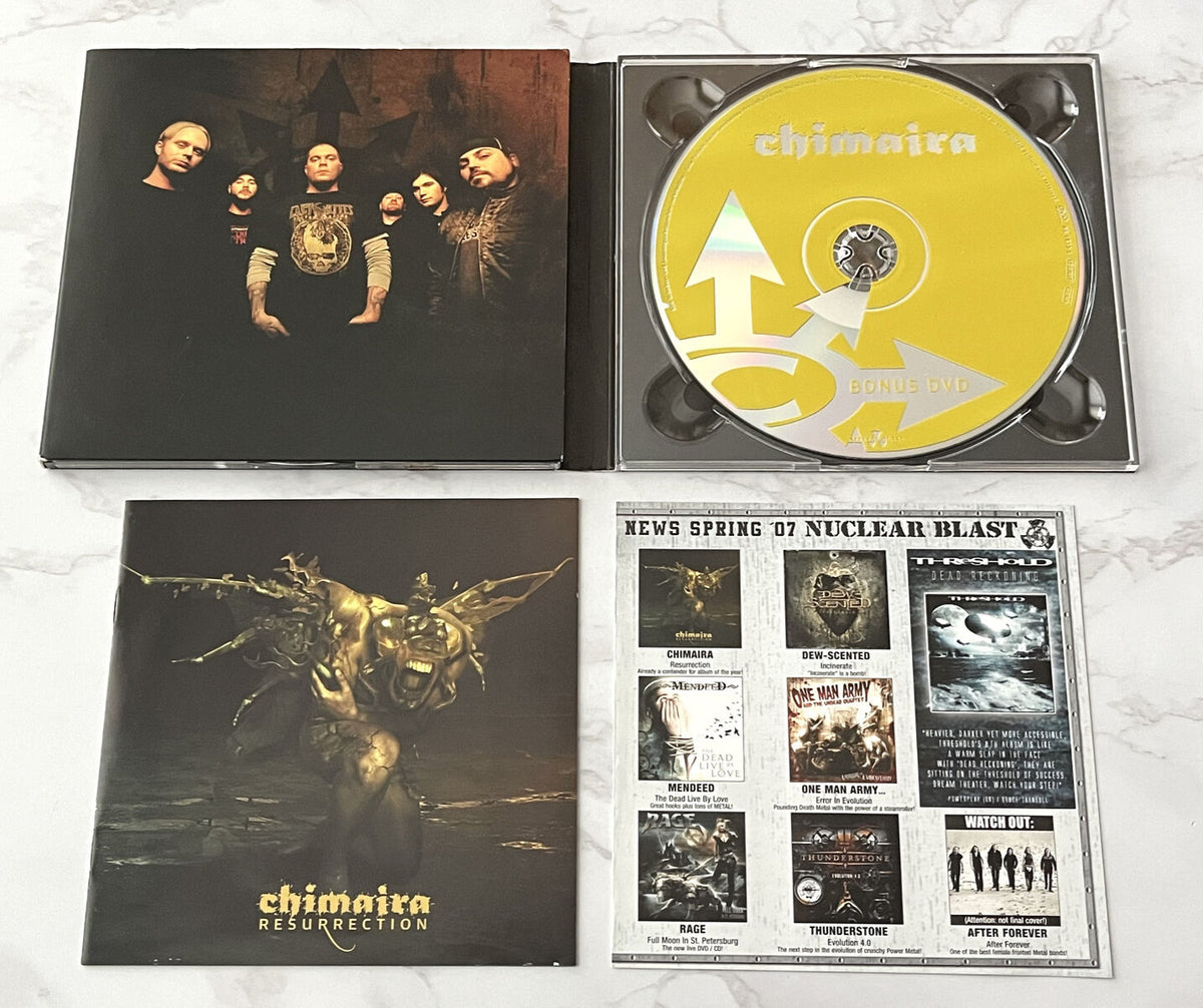 Chimaira – Resurrection (Numbered, Digipak, CD/DVD) (2007) [GERMAN PRESS]