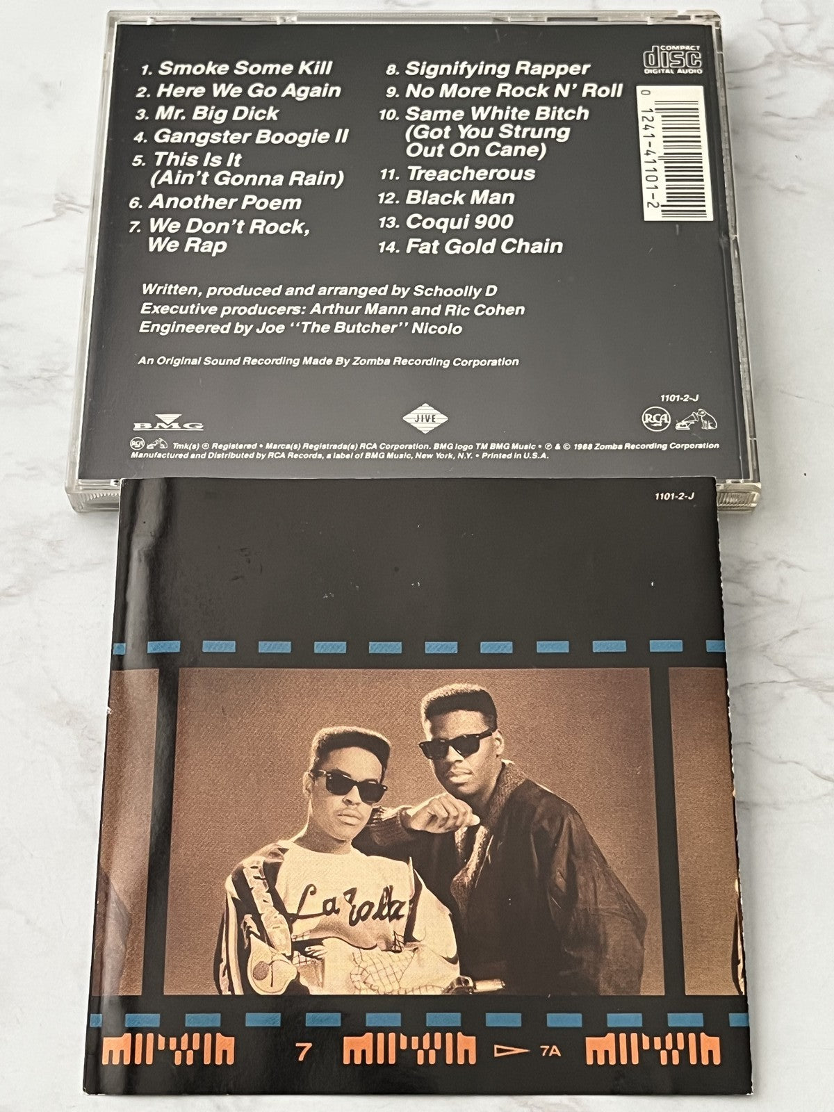 Schoolly D – Smoke Some Kill (1988) [ORIGINAL USA PRESS]