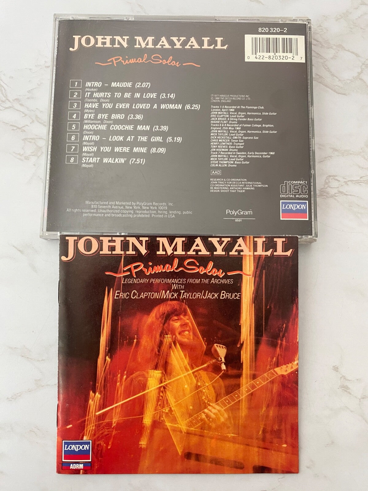John Mayall, The Blues Breakers – Primal Solos [PDO PRESS]