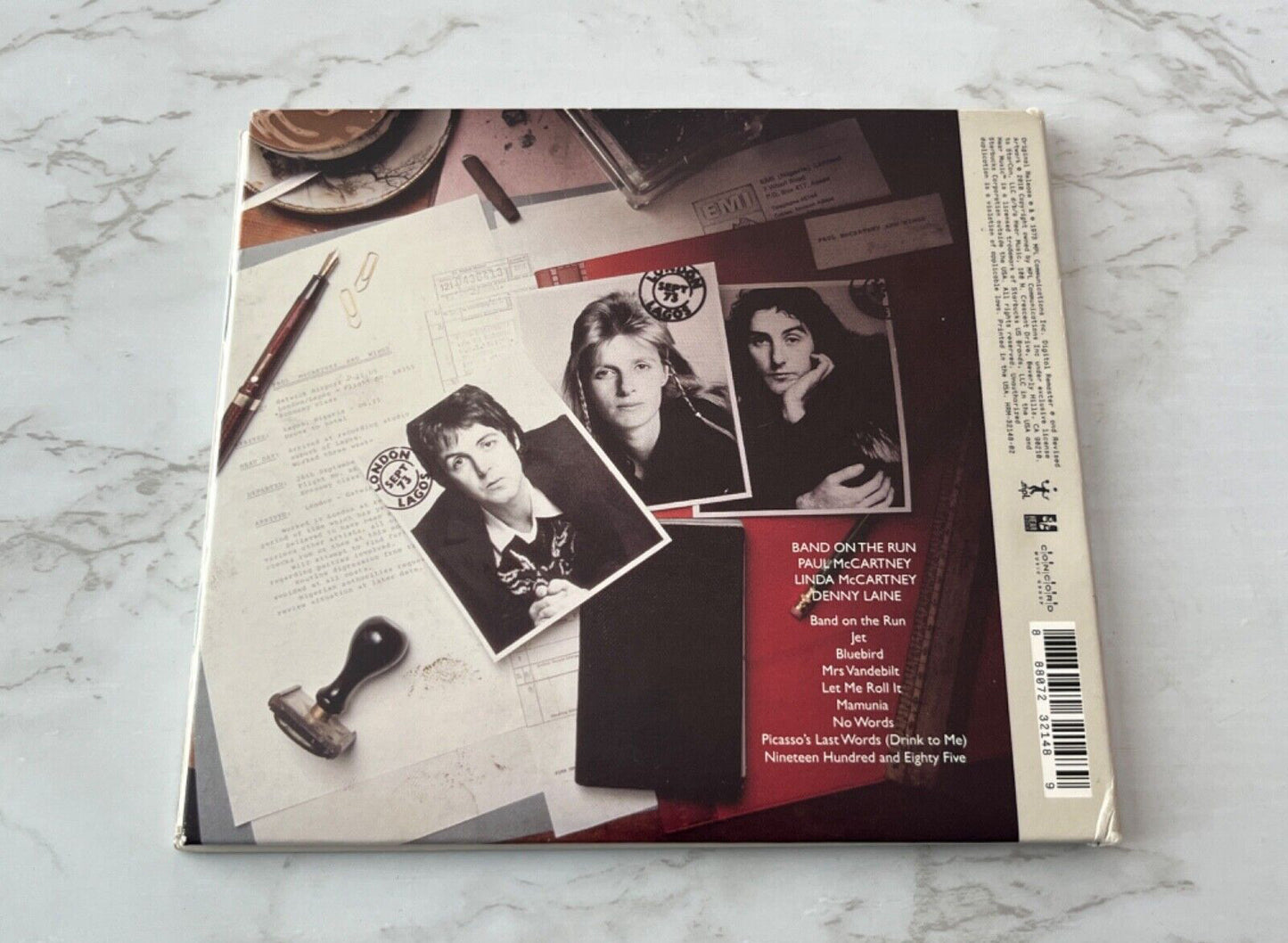 Paul McCartney, Wings – Band On The Run (Digipak) (2014)