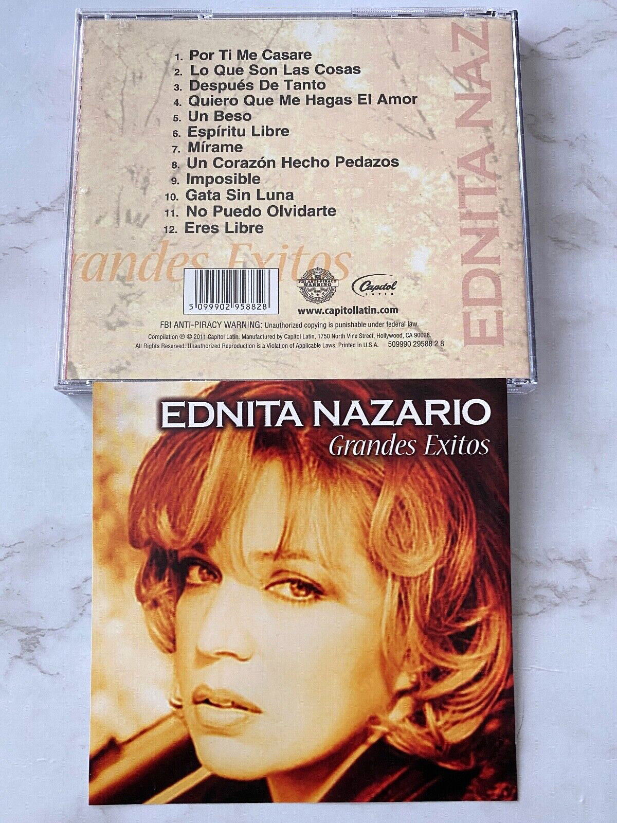Ednita Nazario – Grandes Exitos (2011) [ORIGINAL USA PRESS]