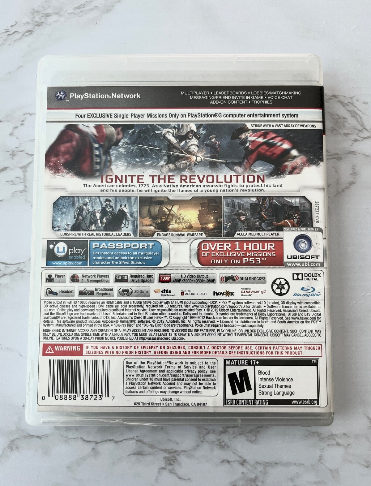 Assassin's Creed III TARGET EDITION! Sony PlayStation 3 Ubisoft 2012 PS3 (2012)