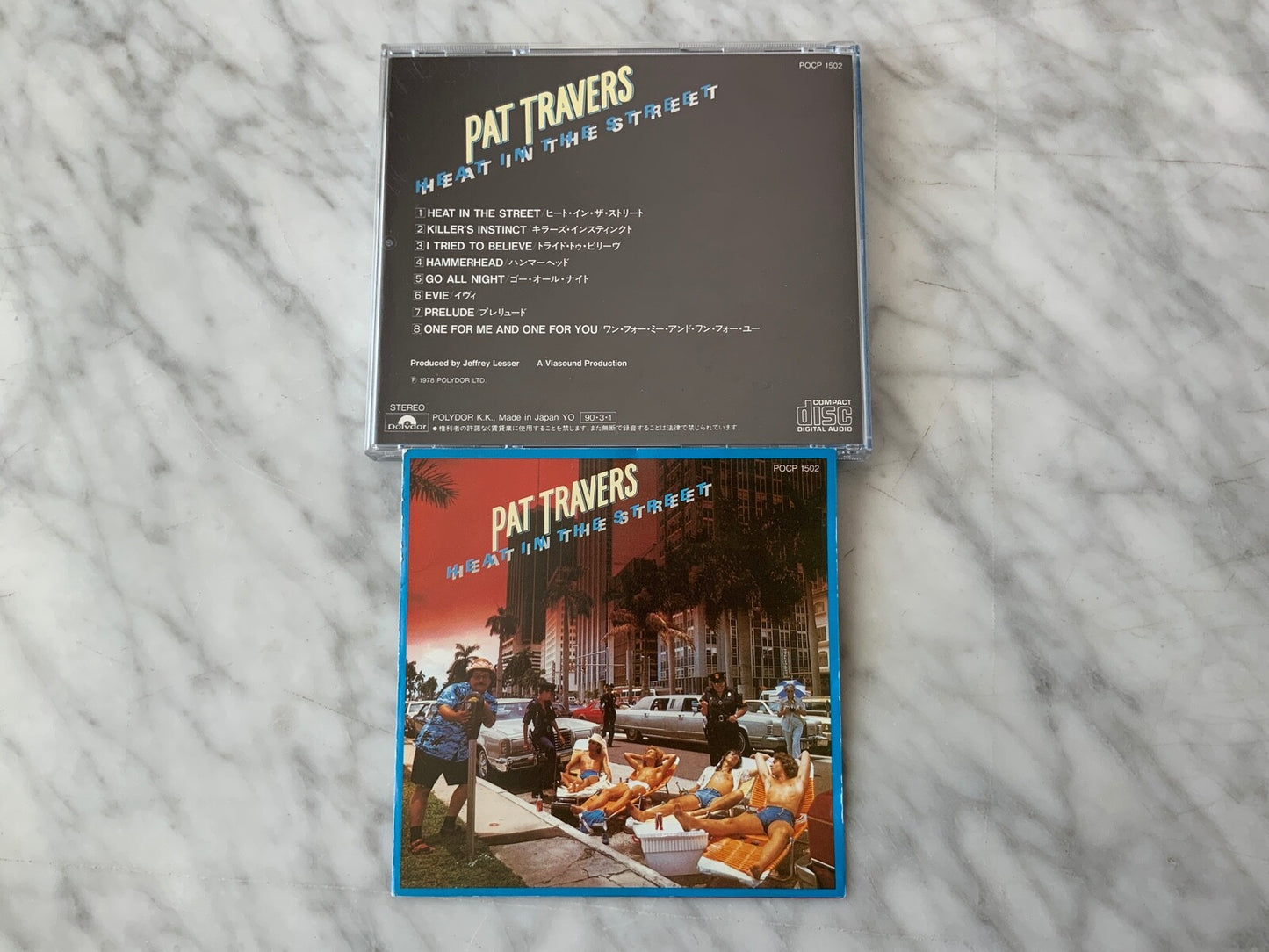 Pat Travers Band, Pat Travers – Heat In The Street (1990) [JAPAN TARGET ERA]