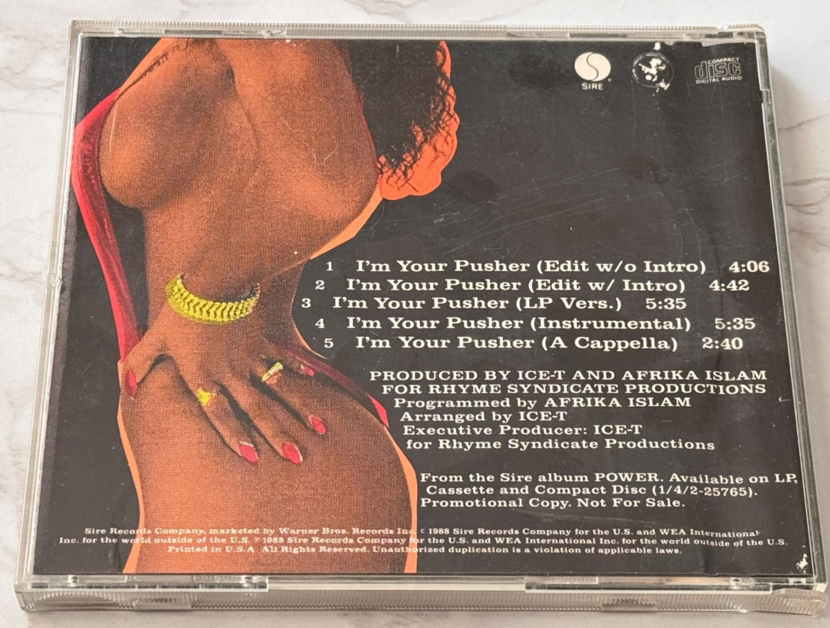 Ice-T – Ice-T I'm Your Pusher (Promo) (1988)