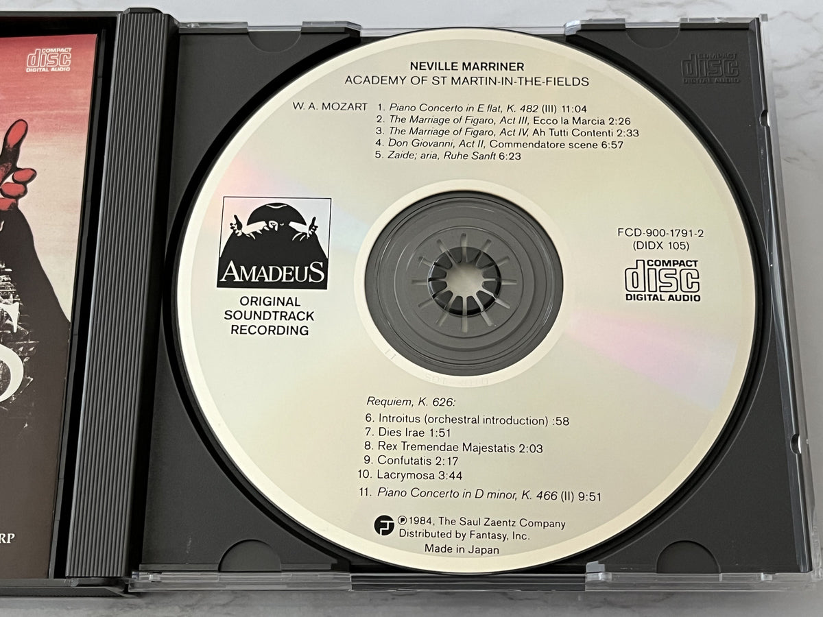 Neville Marriner – Amadeus Original Soundtrack (1984) [JAPAN TARGET ERA]
