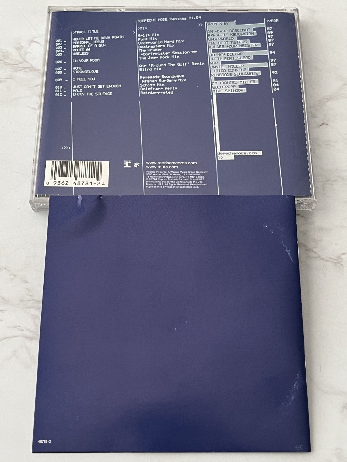 Depeche Mode – Remixes 81-04 (2004) [ORIGINAL USA PRESS]