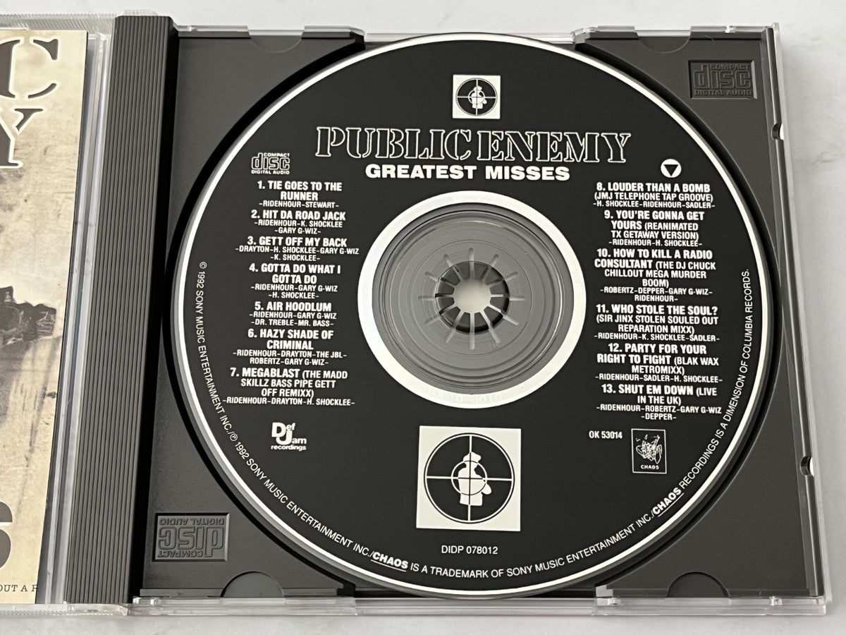 Public Enemy – Greatest Misses (1992)