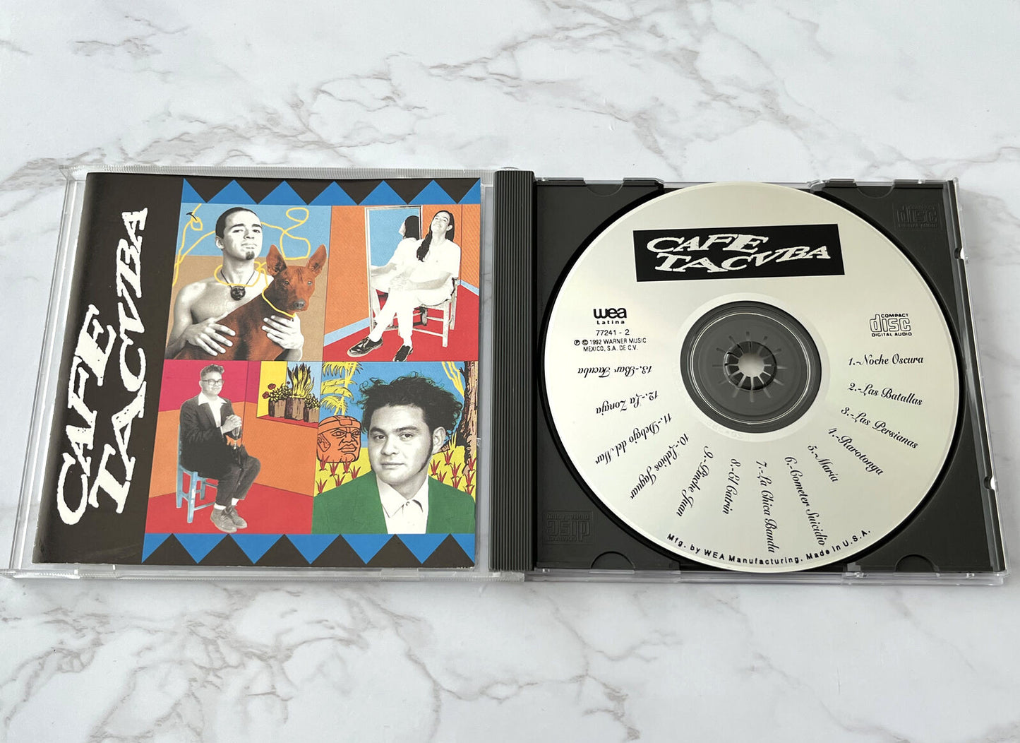 Cafe Tacuba – Cafe Tacuba (1992) [ORIGINAL USA PRESS]