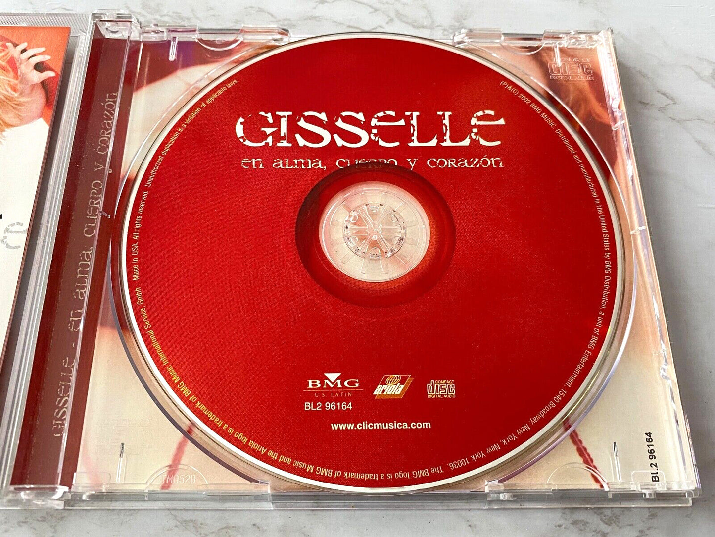 Gisselle – En Alma Cuerpo Y Corazon (2002) [ORIGINAL USA PRESS]