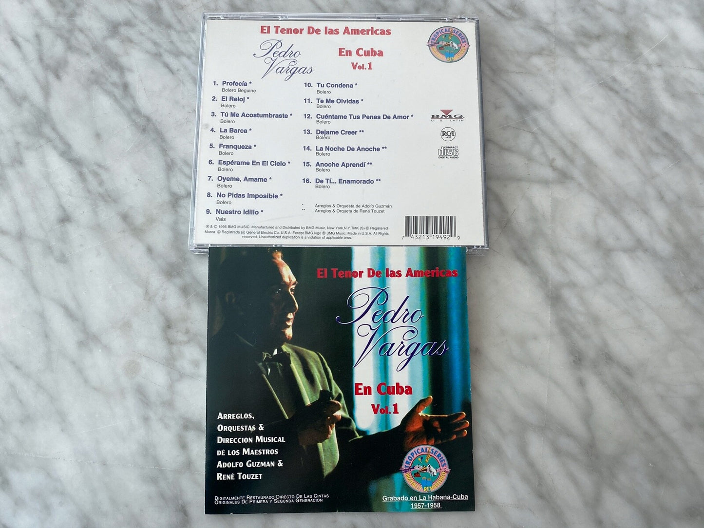Pedro Vargas – El Tenor De Las Americas En Cuba Vol. 1 (1995) [ORIGINAL USA PRESS]