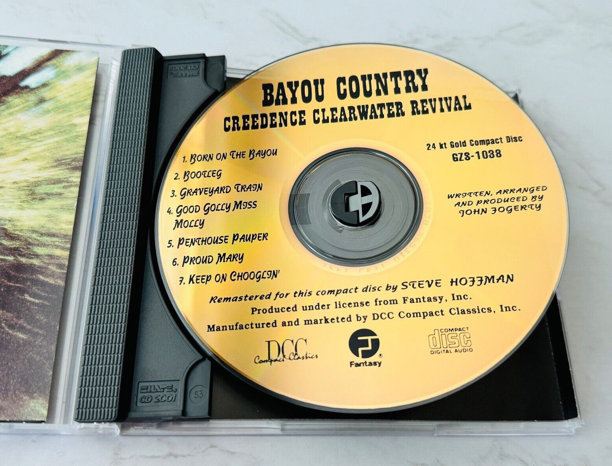 Creedence Clearwater Revival – Bayou Country (24KT Gold, DCC Gold, Audiophile) (1993)