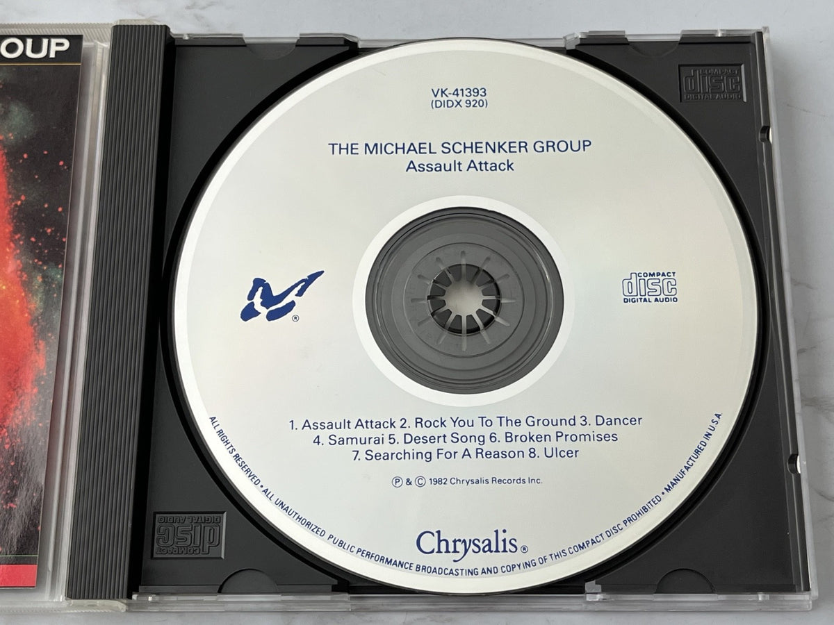 Michael Schenker – Group Assault Attack (1987) [DADC PRESS]