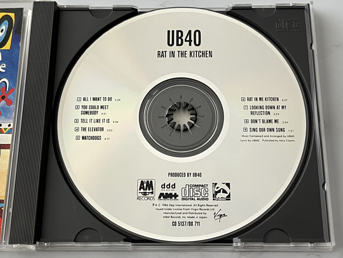 UB40 – Rat In The Kitchen (1986) [JAPAN TARGET ERA]