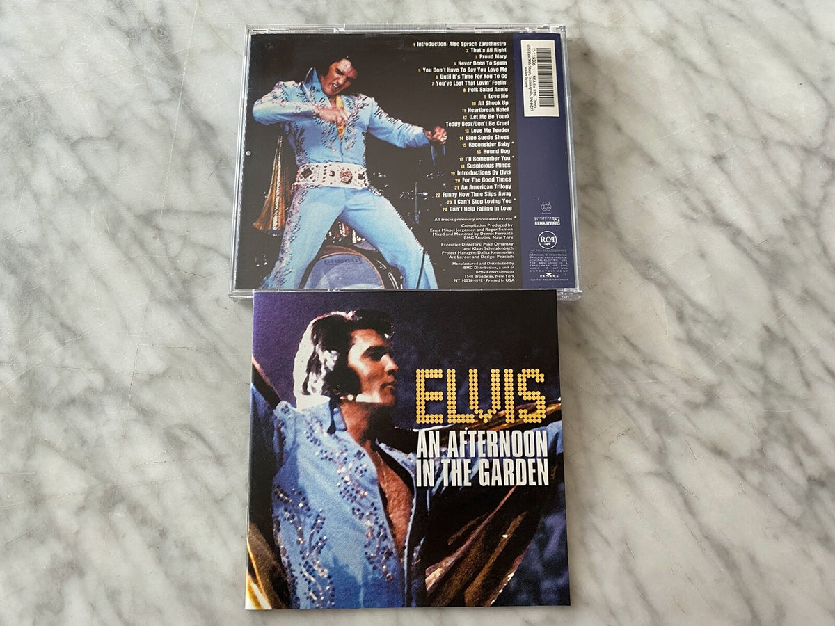 Elvis Presley – An Afternoon In The Garden (1997) [ORIGINAL USA PRESS]