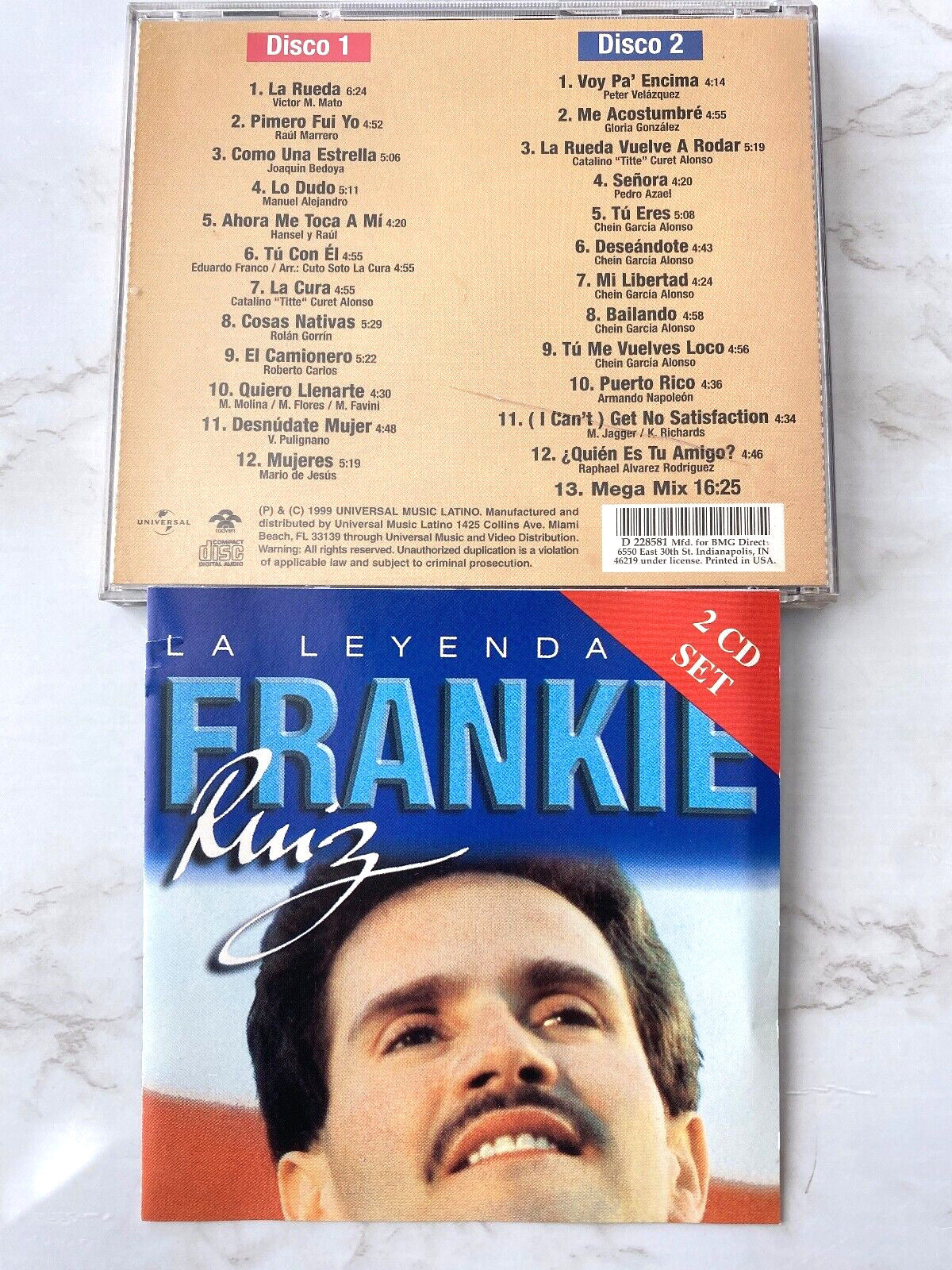 Frankie Ruiz – La Leyenda (1999) [ORIGINAL USA PRESS]