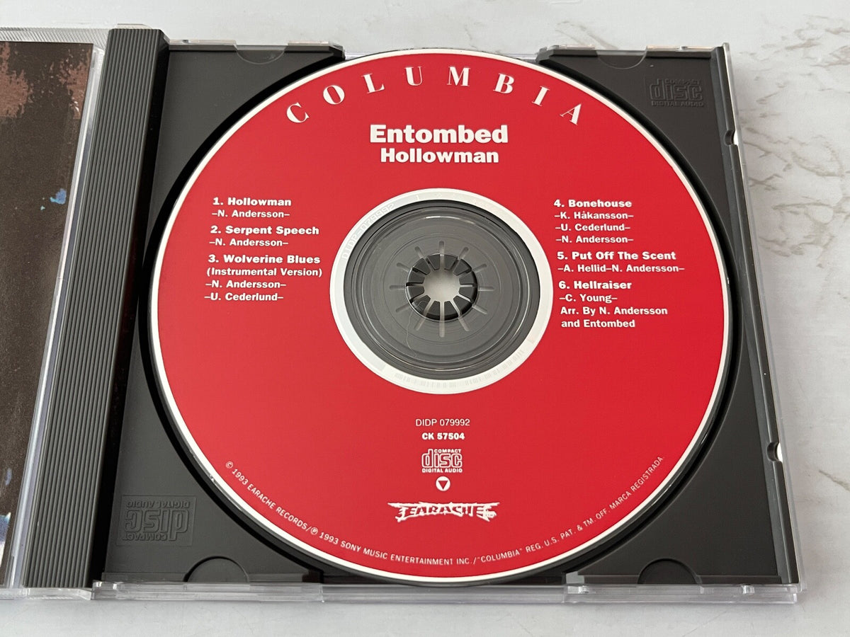 Entombed – Hollowman (1993) [ORIGINAL USA PRESS]
