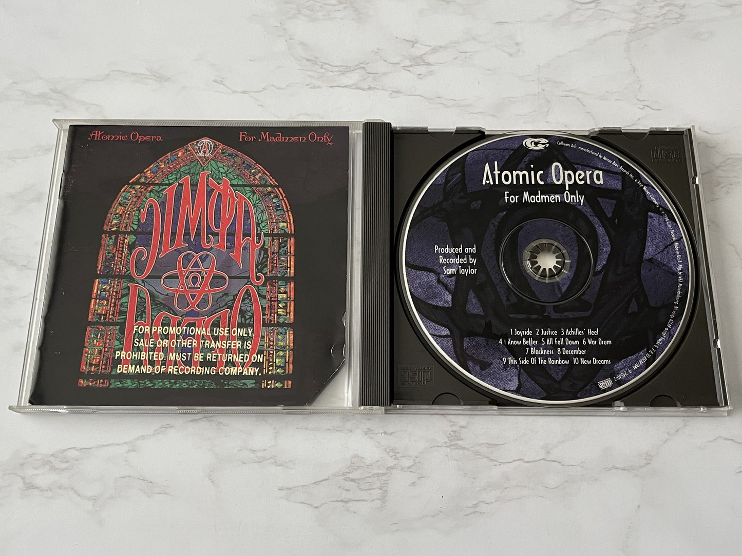 Atomic Opera – For Madmen Only (Promo) (1994) [ORIGINAL USA PRESS]