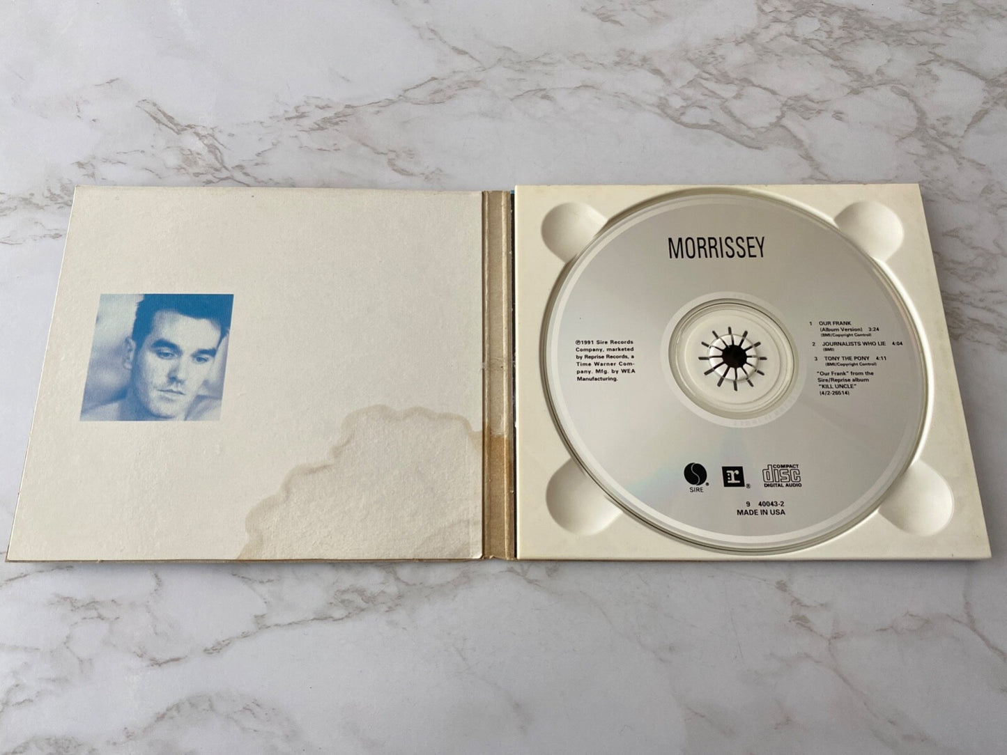 Morrissey – Our Frank (Maxi Single, Digipak) (1991)