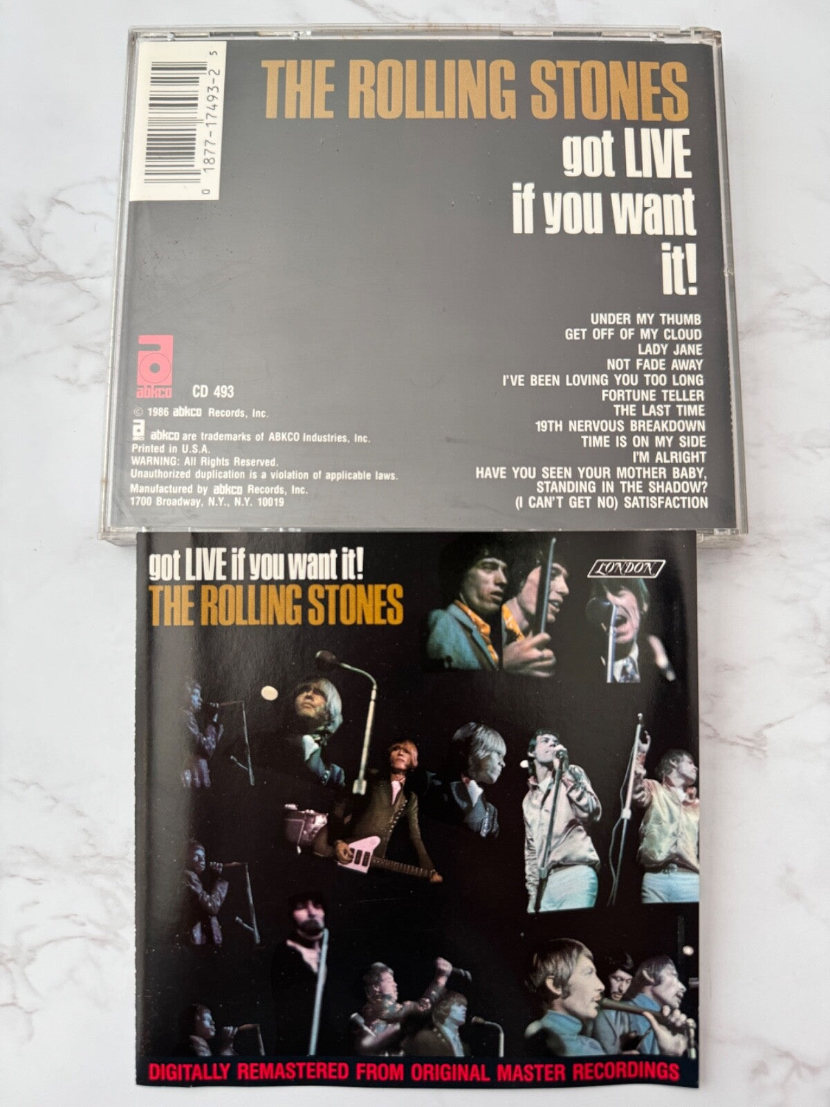The Rolling Stones – Got Live If You Want It (1986) [JAPAN TARGET ERA]