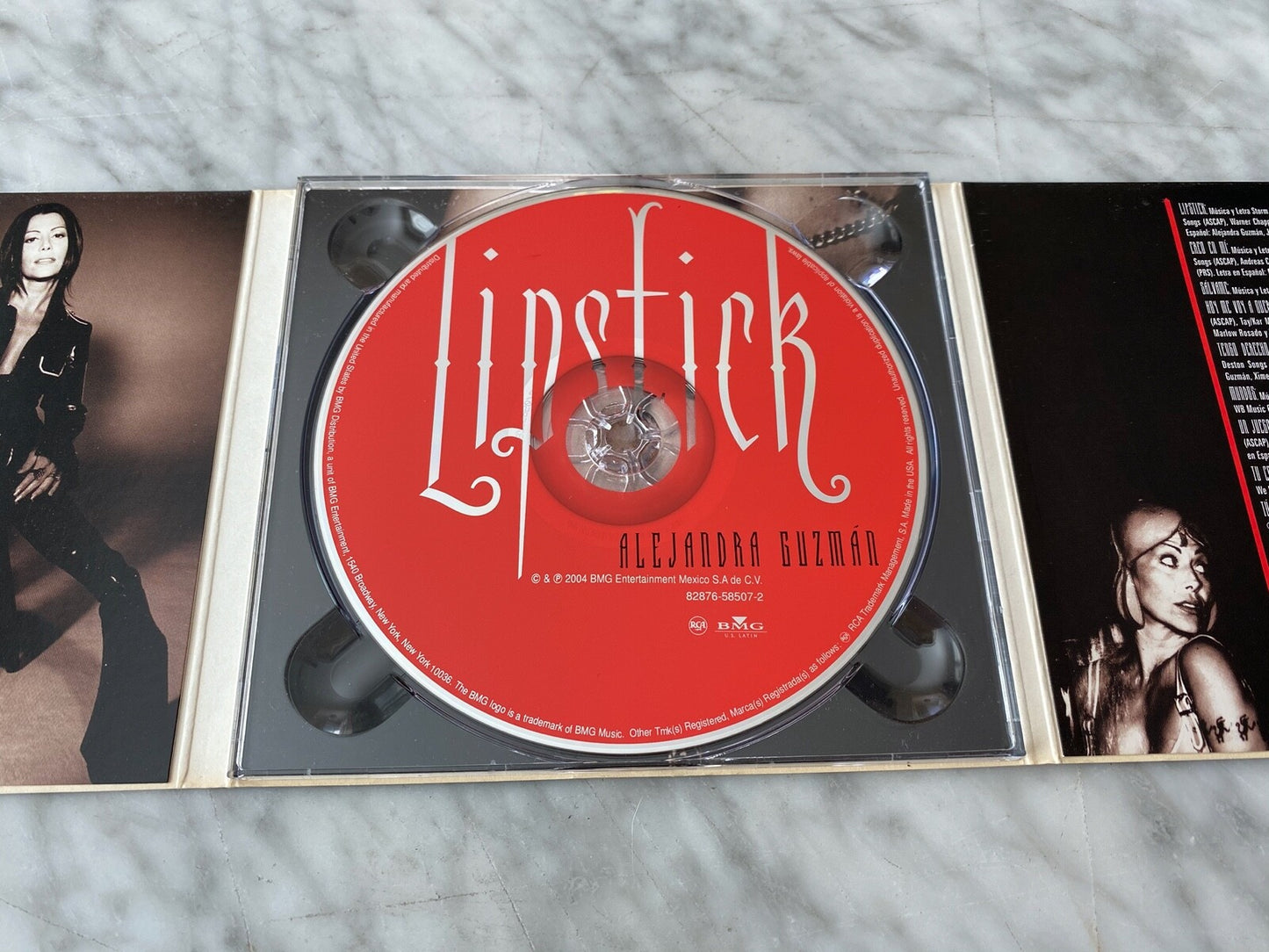 Alejandra Guzmán – Alejandra Guzman Lipstick (Digipak) (2004) [ORIGINAL USA PRESS]