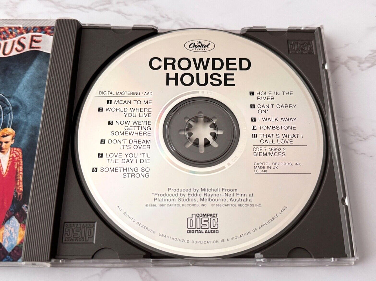 Crowded House – Crowded House (1987) [UK PRESS]