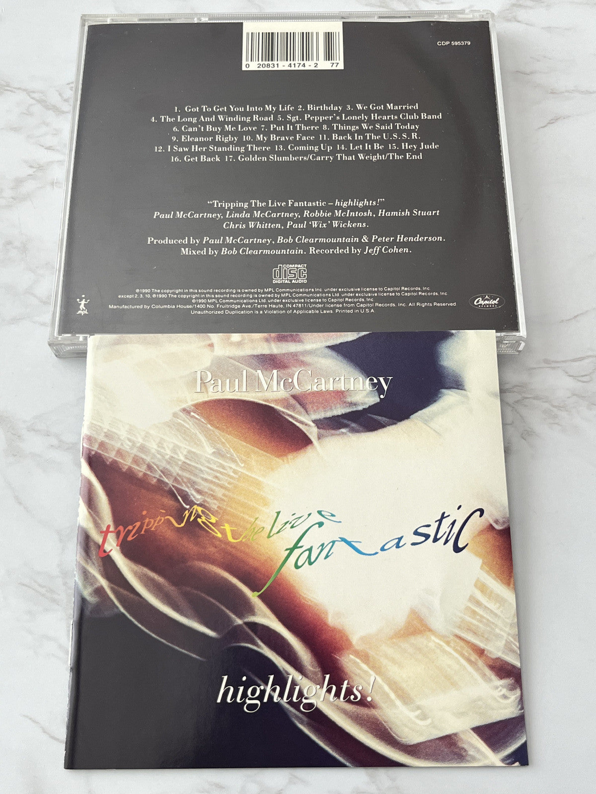 Paul McCartney – Tripping The Live Fantastic (1990) [ORIGINAL USA PRESS]