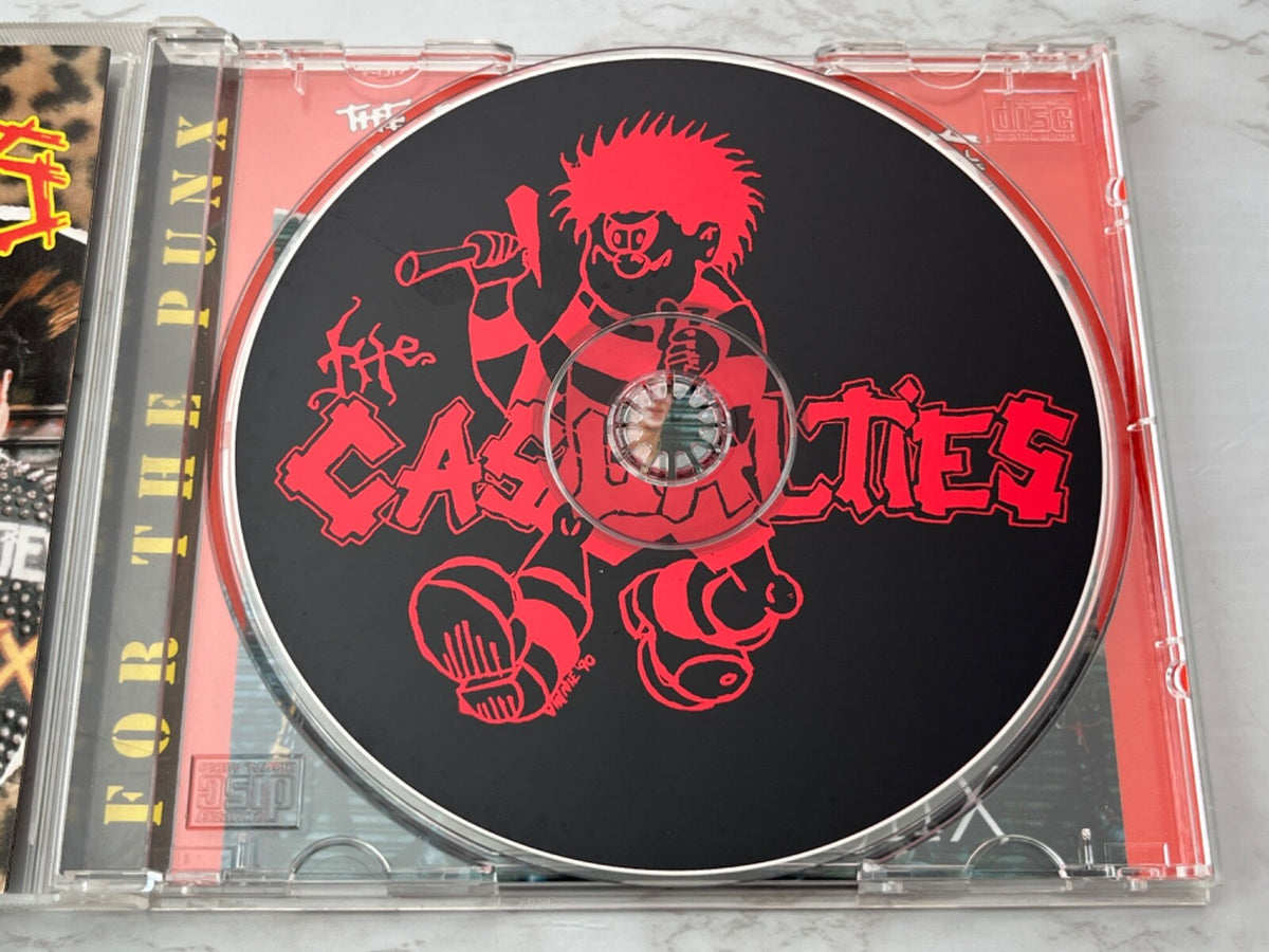 The Casualties – For The Punx (2000) [ORIGINAL USA PRESS]
