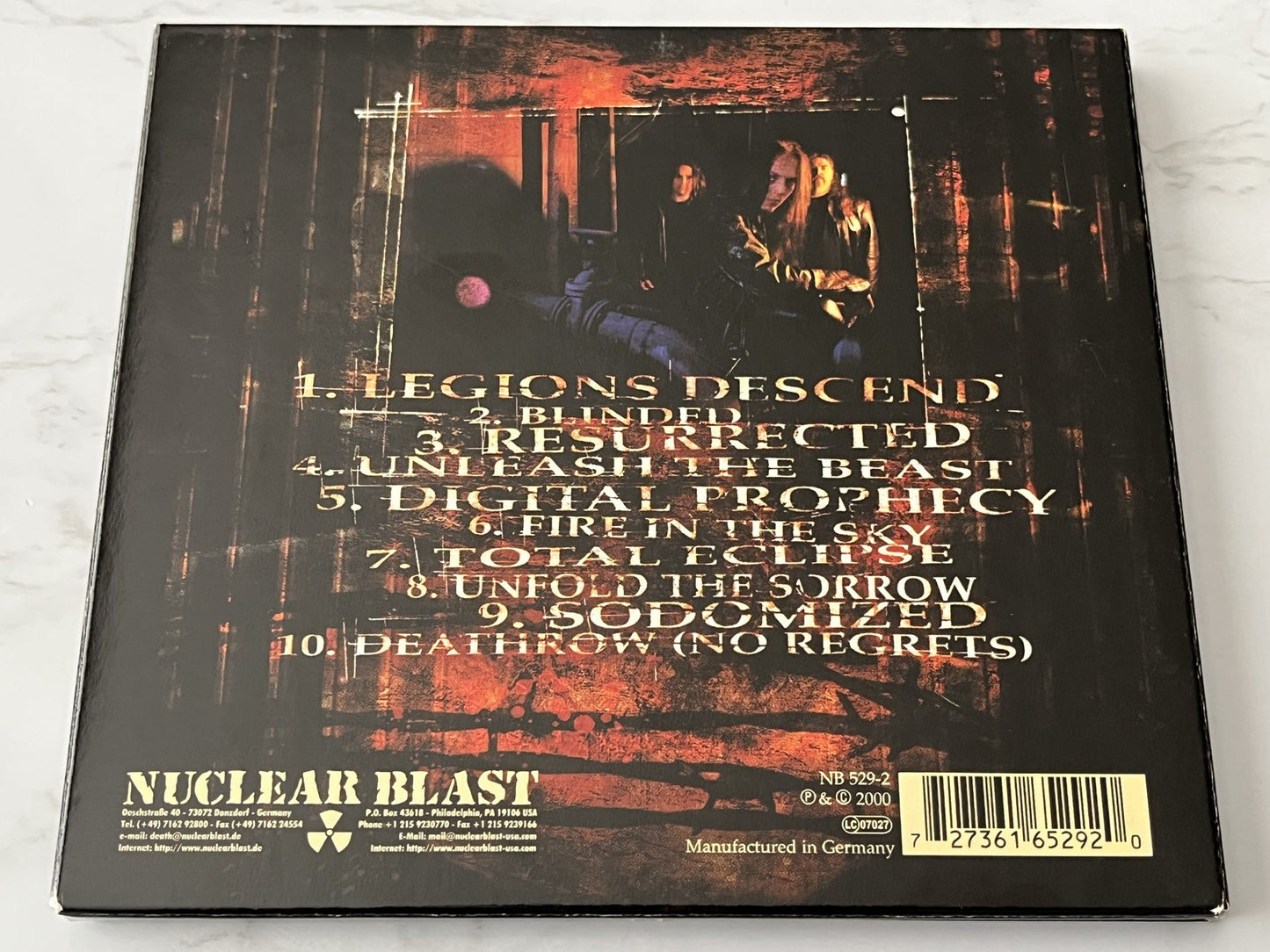 Hypocrisy – Into the Abyss (Digipak) (2000) [GERMAN PRESS]