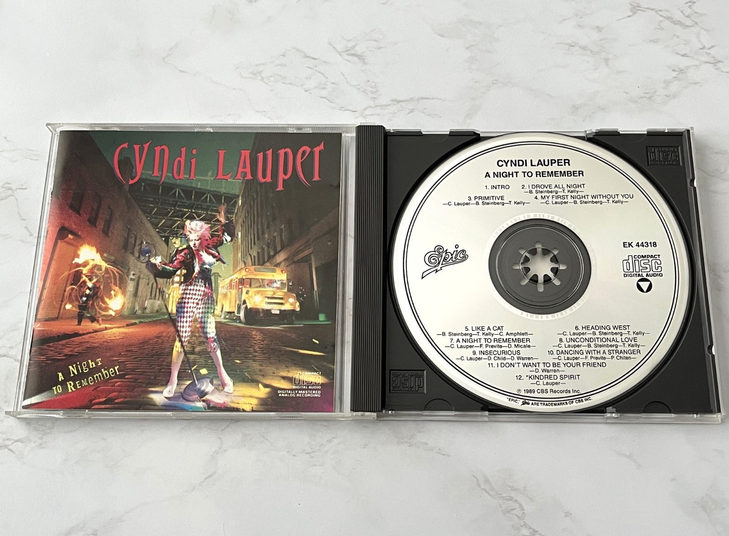 Cyndi Lauper – A Night To Remember (1989) [ORIGINAL USA PRESS]