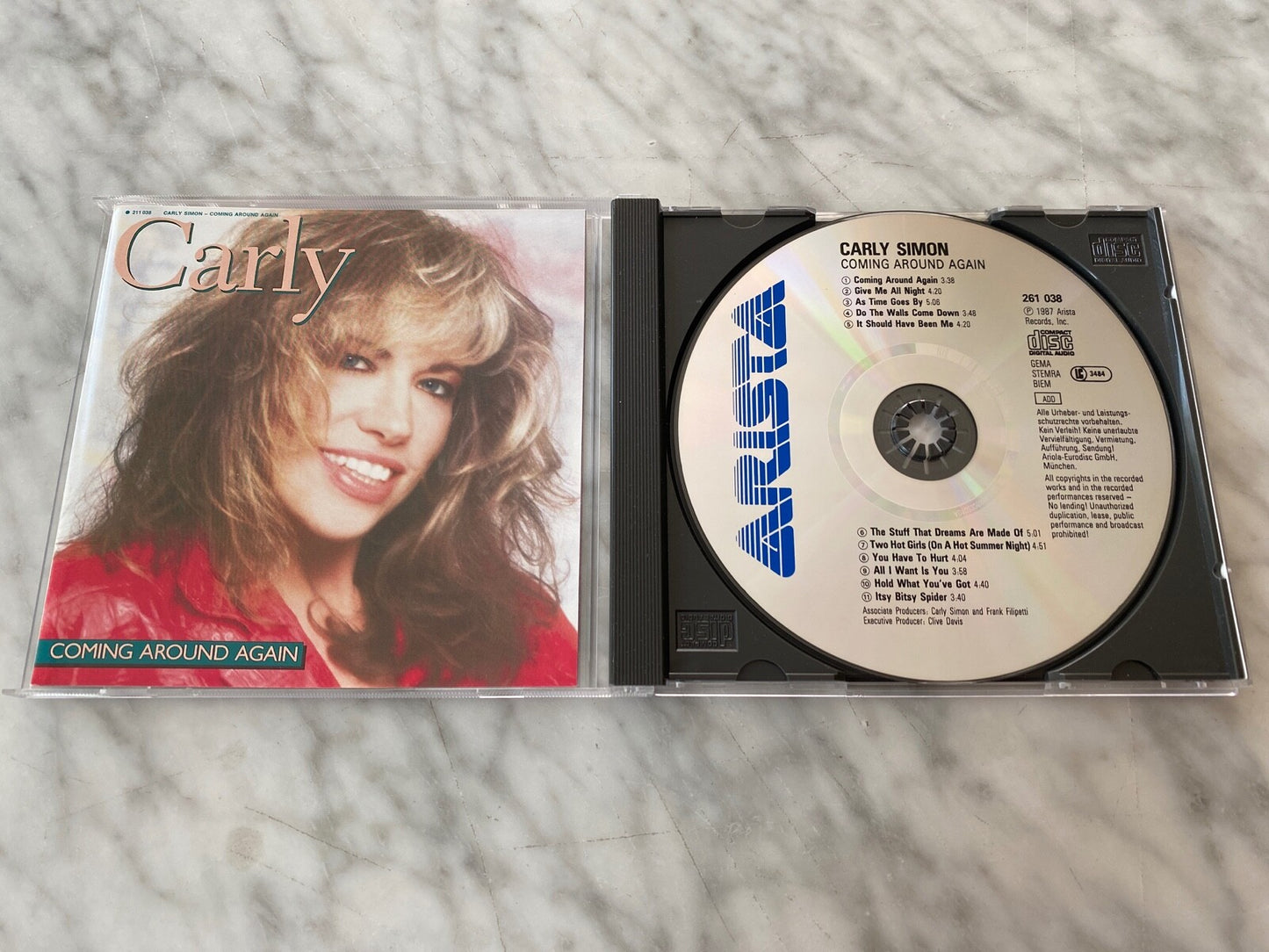 Carly Simon – Coming Around Again [GERMAN PRESS]