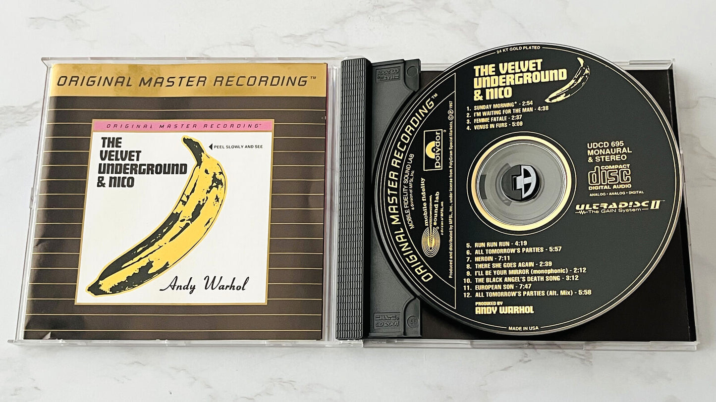 The Velvet Underground – and Nico (MFSL, 24KT Gold) (1997)