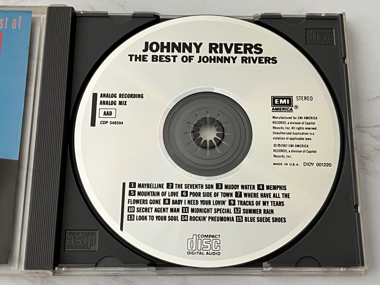 Johnny Rivers – The Best Of (1987) [DADC PRESS]