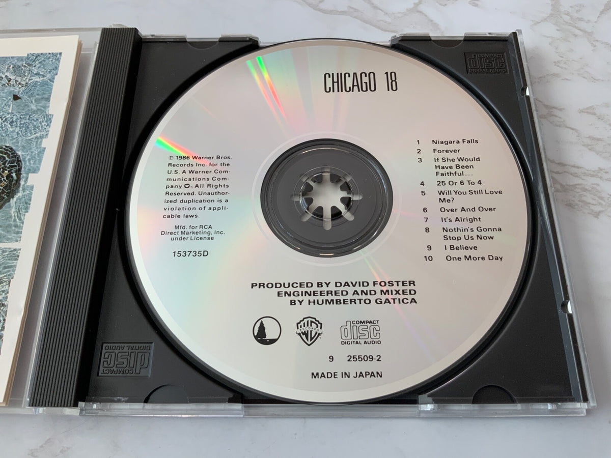 Chicago – 18 (1986) [JAPAN TARGET ERA]