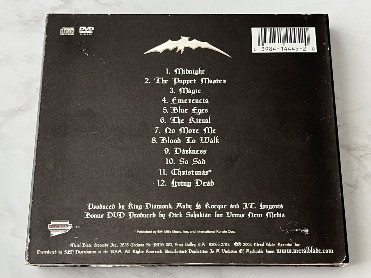 King Diamond – The Puppet Master (Digipak, CD/DVD) (2003)