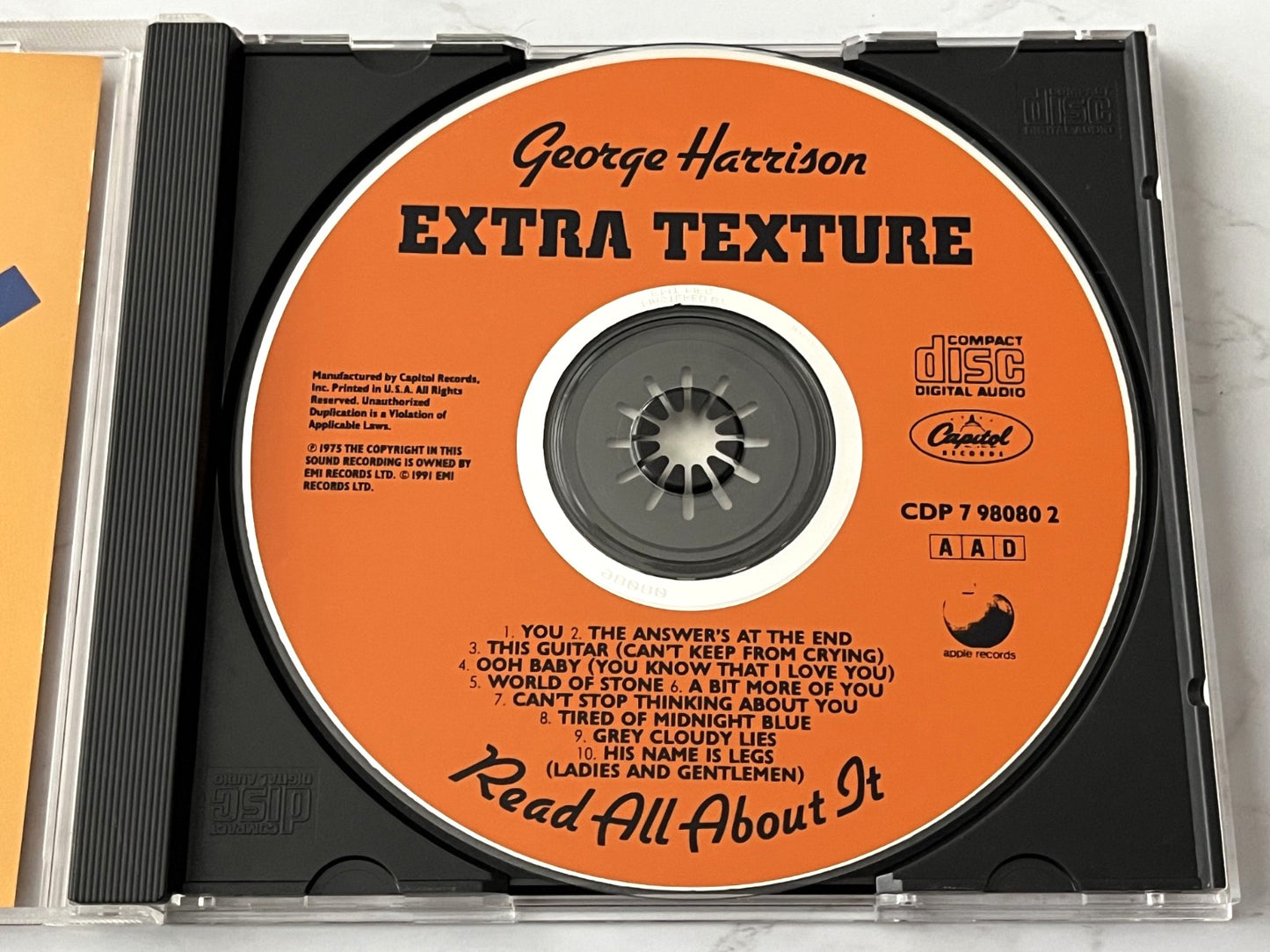 George Harrison – Extra Texture Read All About It