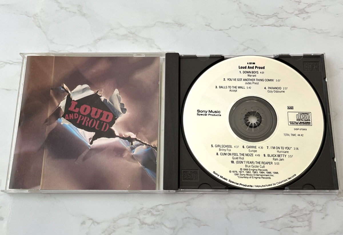 Judas Priest, Ozzy Osbourne, Quiet Riot, Various, Warrant – Loud And Proud (1991)