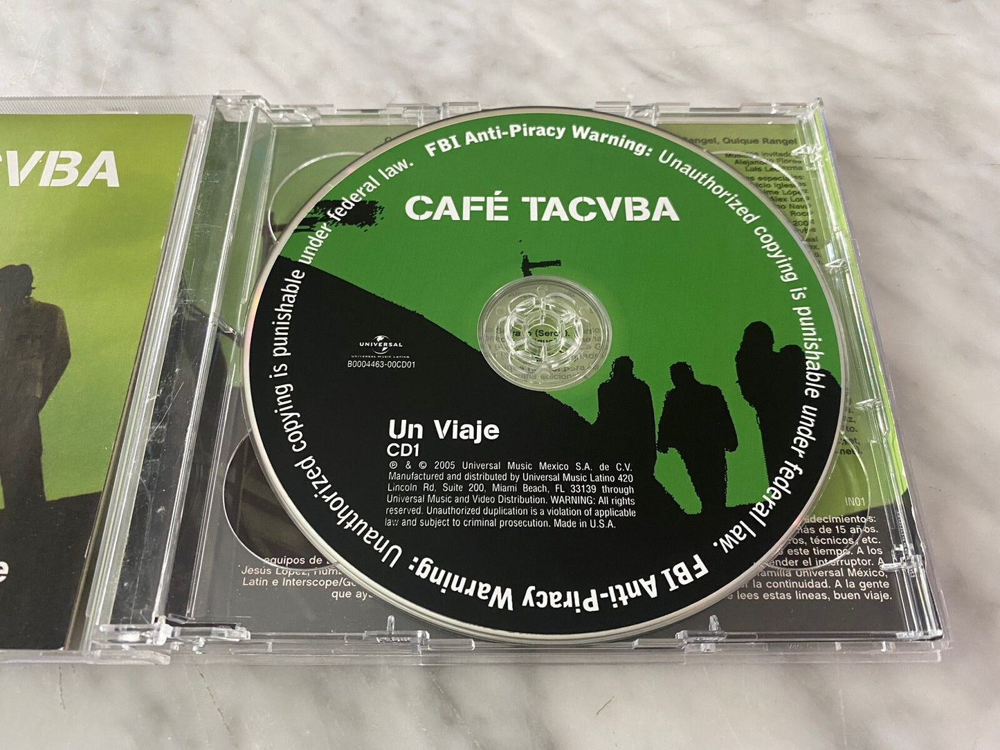 Cafe Tacuba – Un Viaje (2005) [ORIGINAL USA PRESS]