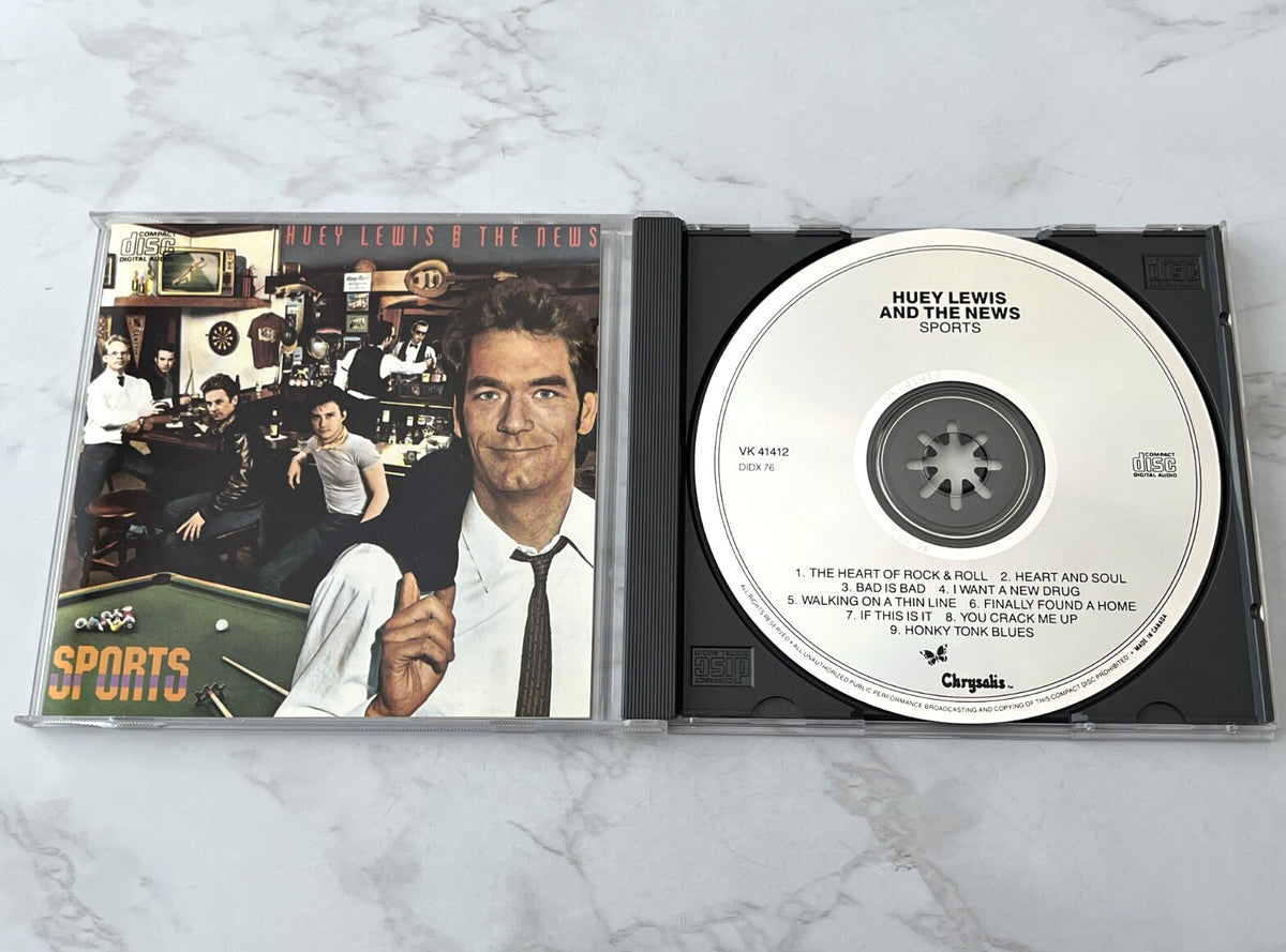 Huey Lewis And The News – Sports (1989) [CANADA PRESS]