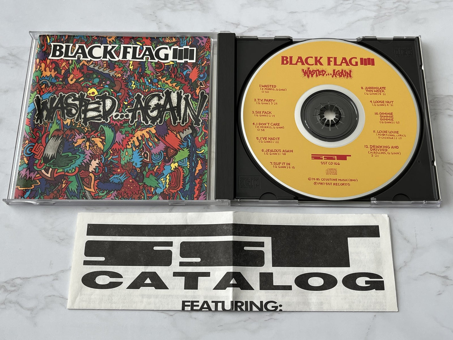 Black Flag – Wasted Again [JVC PRESS]