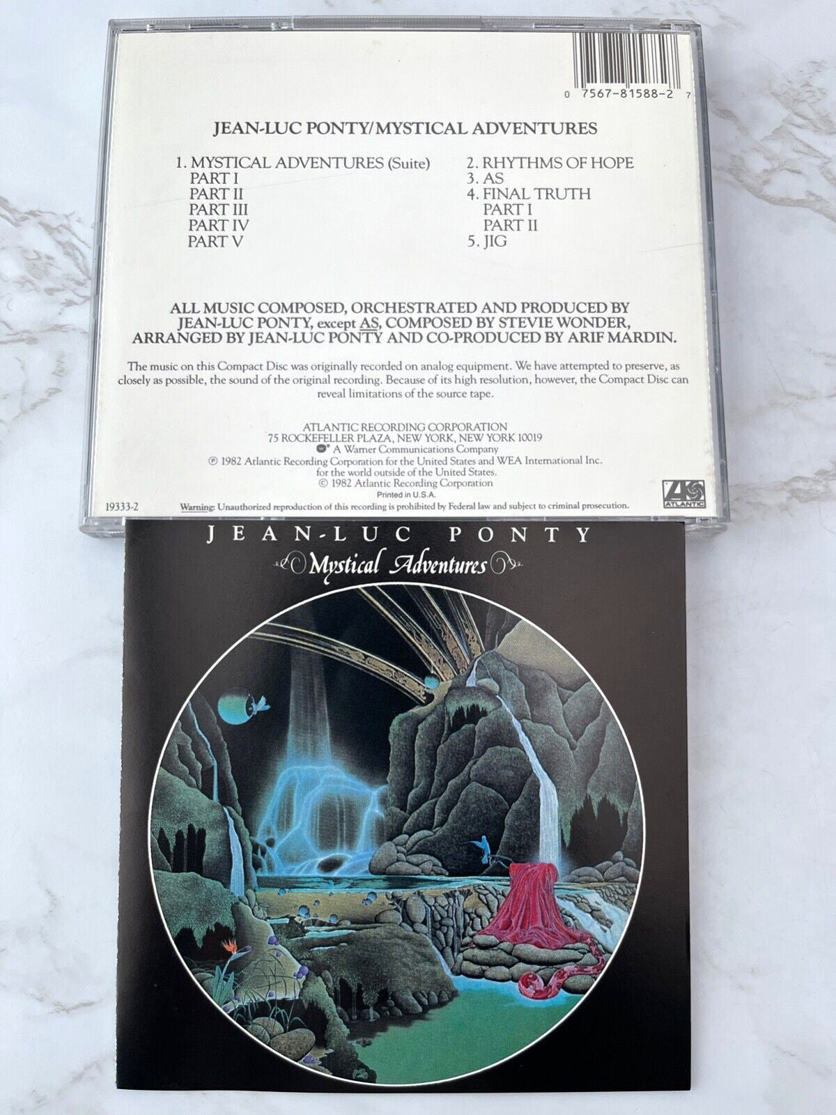 Jean Luc Ponty – Mystical Adventures [ORIGINAL USA PRESS]